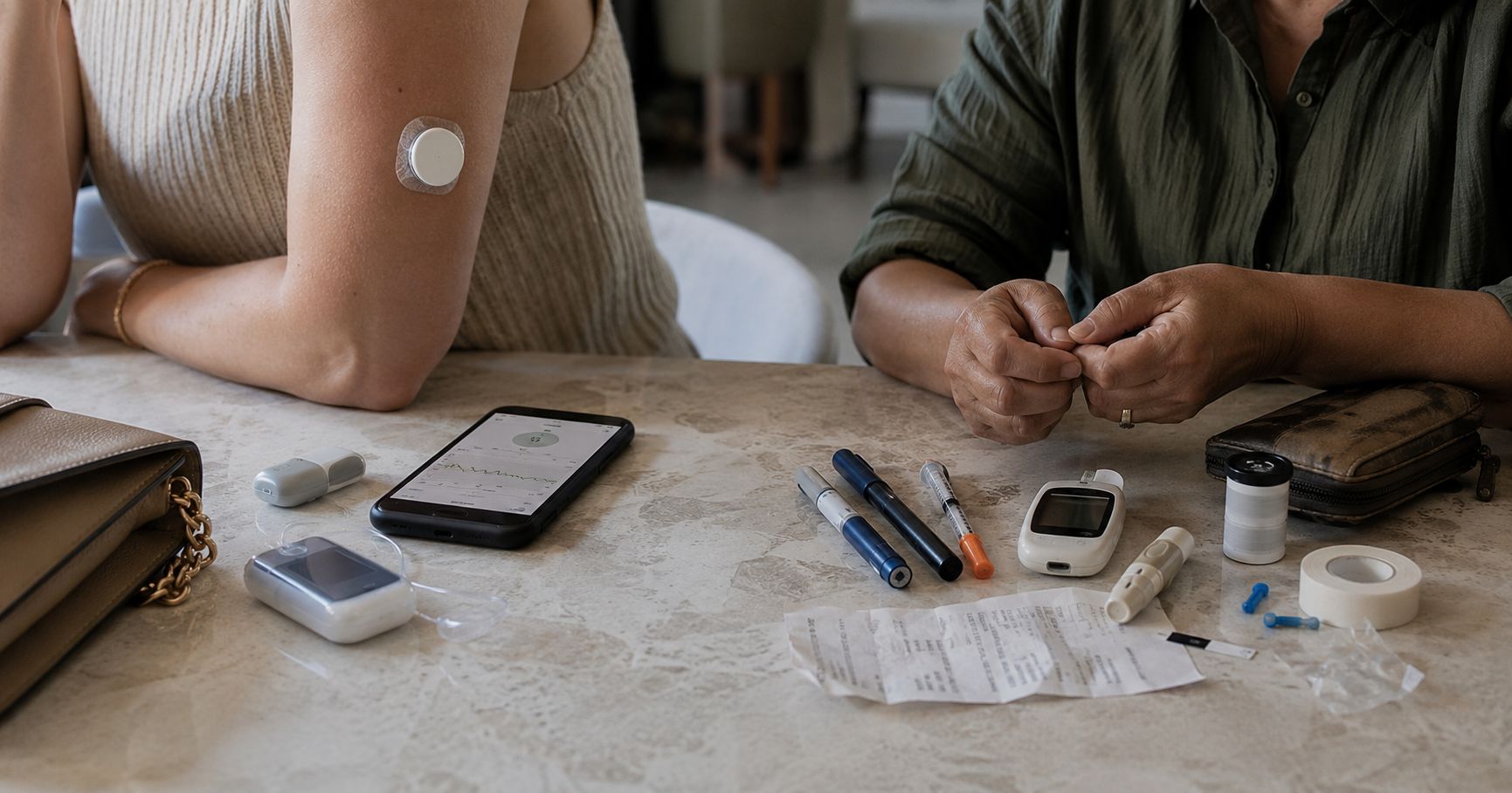 Expensive design - who can afford to hide diabetes? (on class and access)