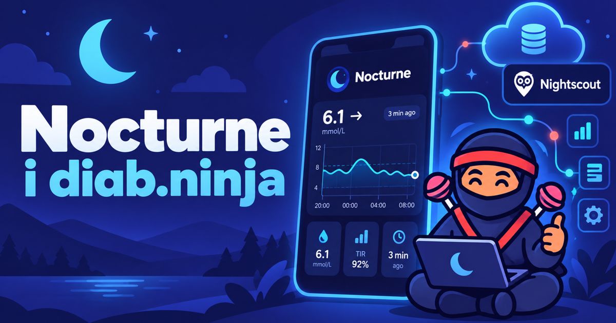 Nocturne w diab.ninja - nowa platforma dla cukrzycy (beta)
